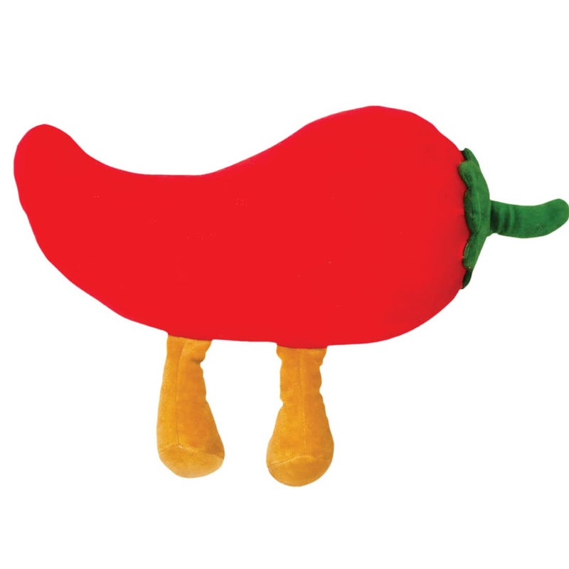 Ultra 16 inch Chilly Fully Stuffed Premium Soft Cushion Pillow for Kids in Red|Animal Toy|Birthday|Anniversary|Christmas|Diwali|Home Décor|Gift - Image 4