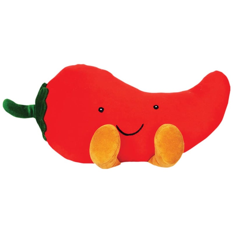 Ultra 16 inch Chilly Fully Stuffed Premium Soft Cushion Pillow for Kids in Red|Animal Toy|Birthday|Anniversary|Christmas|Diwali|Home Décor|Gift - Image 3