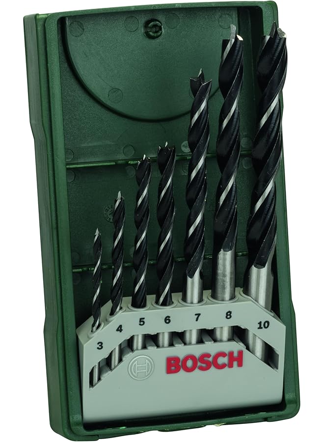 BOSCH Mini X Line Wood Drill Bit Set 7 Pieces - Image 1