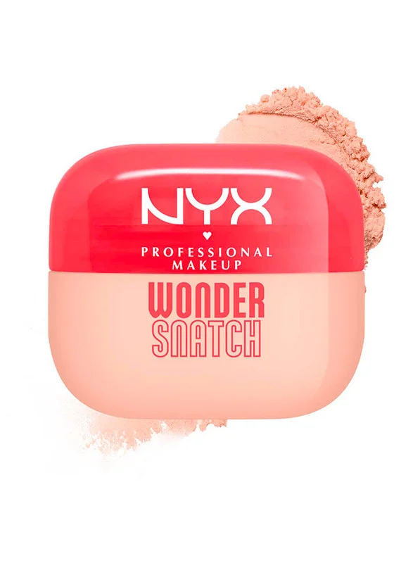 NYX Professional Makeup Wonder Snatch Powder, Lifting Loose Powder, Up to 16 HR sweat-proof & non-smudging wear, Apricot Attitude