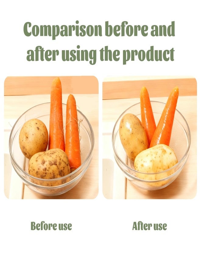 IVICOO Vegetable Brush Scrubber for Food,2-in-1 Veggie Wash Brush with Peeler and Detachable Design - Image 5