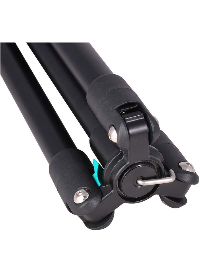 Coopic حامل ثلاثي القوائم COOPIC L-200R من الألومنيوم القابل للعكس بطول 200 سم للتصوير الفوتوغرافي والفيديو للعواكس وصناديق الضوء والأضواء والمظلات والخلفيات - Image 2