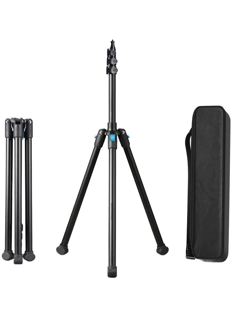 Coopic حامل ثلاثي القوائم COOPIC L-200R من الألومنيوم القابل للعكس بطول 200 سم للتصوير الفوتوغرافي والفيديو للعواكس وصناديق الضوء والأضواء والمظلات والخلفيات - Image 1