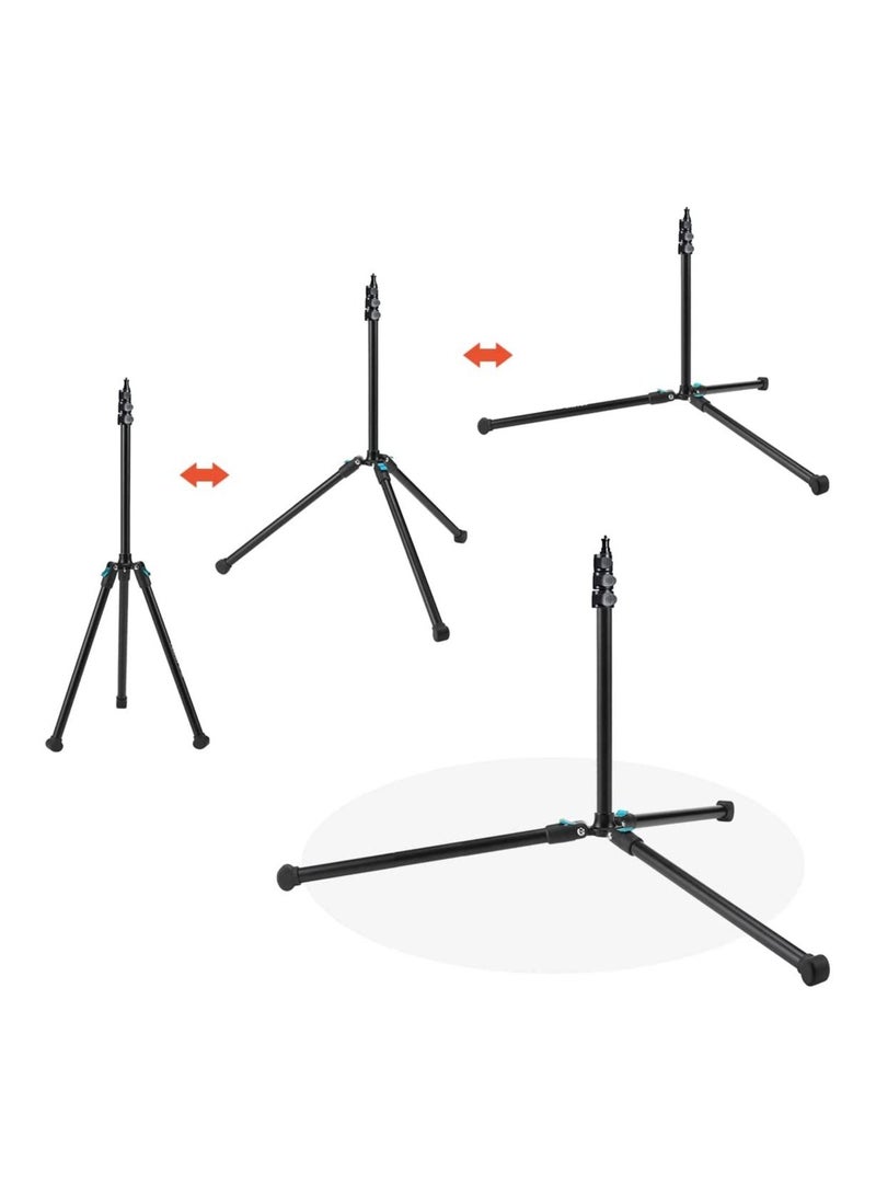 Coopic حامل ثلاثي القوائم COOPIC L-200R من الألومنيوم القابل للعكس بطول 200 سم للتصوير الفوتوغرافي والفيديو للعواكس وصناديق الضوء والأضواء والمظلات والخلفيات - Image 4