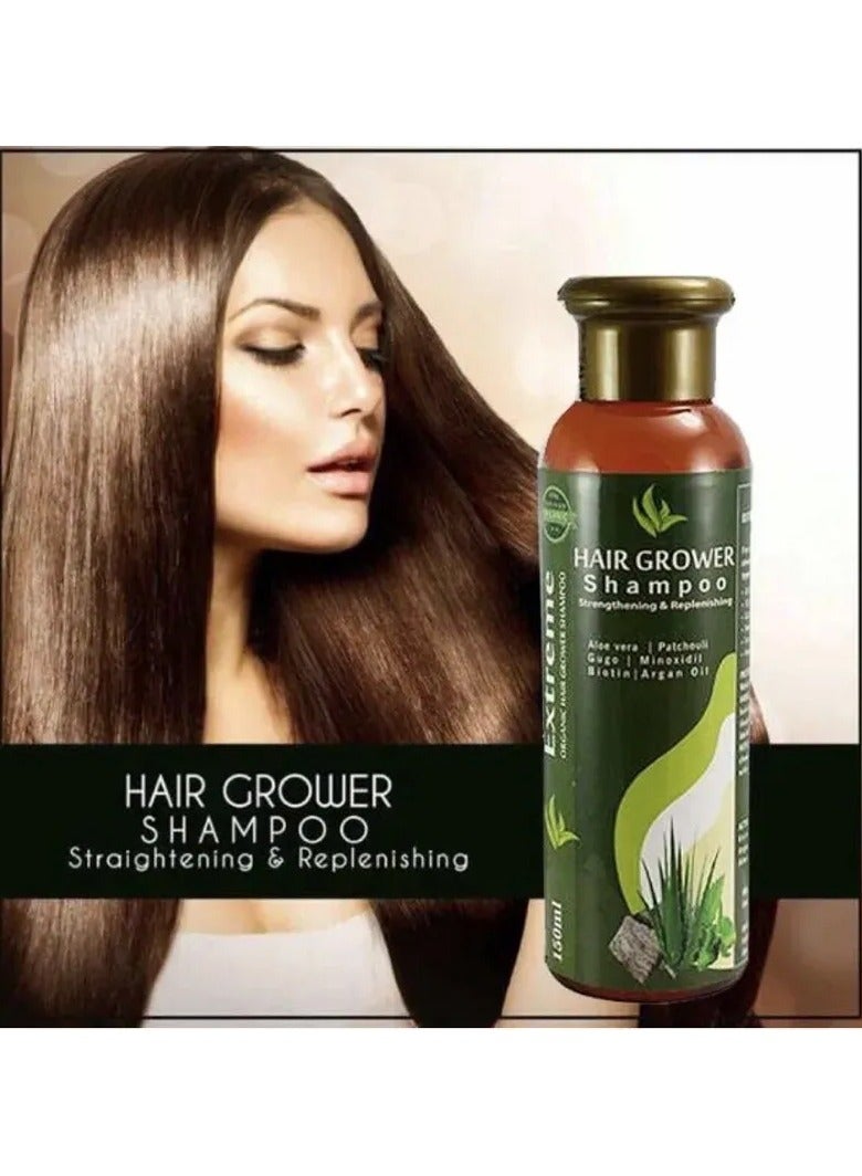 SUNISA Extreme / Sunisa Aloe Vera Hair Grower Shampoo Anti Hair Loss essential Shampoo Hair Loss Thicken Hair Longer hair Hair Growth Volumize Protect Hair Repair Thinning Hair Split ends Breakage Hair Grower Revitalize Hair Grower Prestige Organic - Image 2