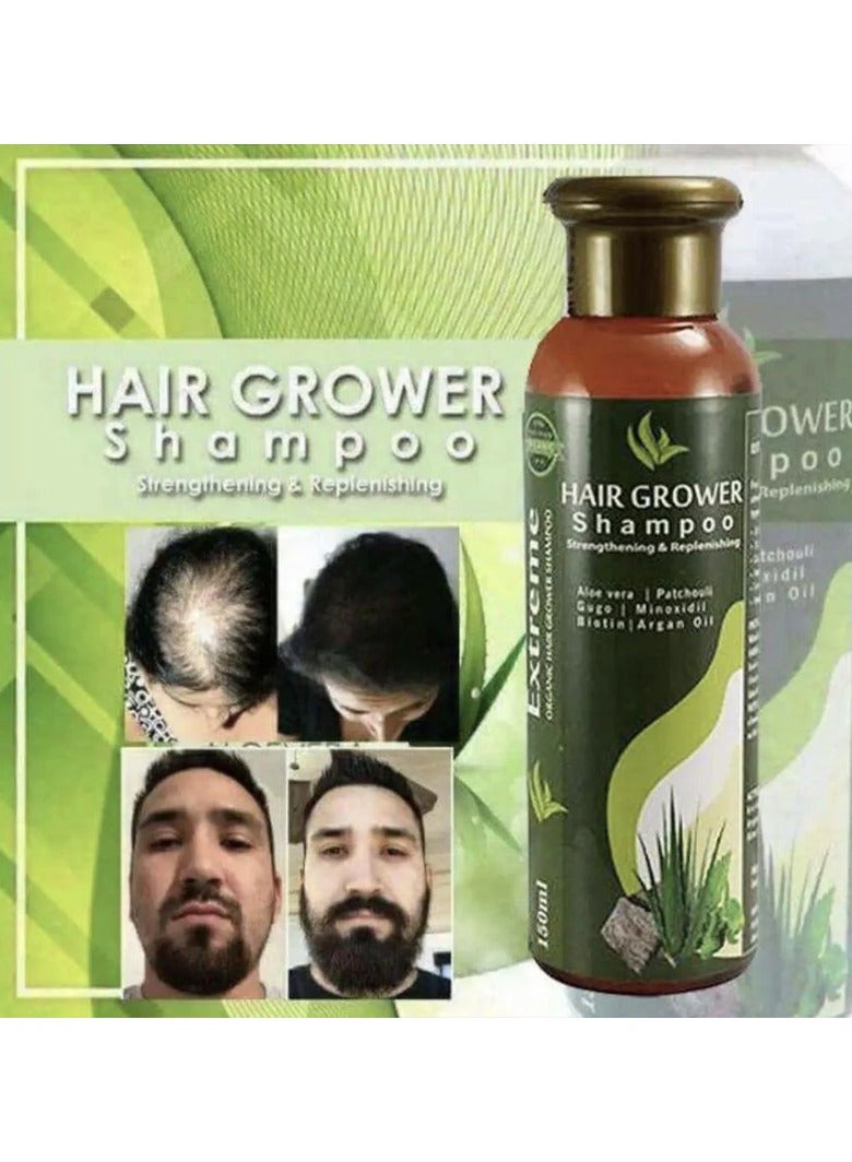 SUNISA Extreme / Sunisa Aloe Vera Hair Grower Shampoo Anti Hair Loss essential Shampoo Hair Loss Thicken Hair Longer hair Hair Growth Volumize Protect Hair Repair Thinning Hair Split ends Breakage Hair Grower Revitalize Hair Grower Prestige Organic - Image 4