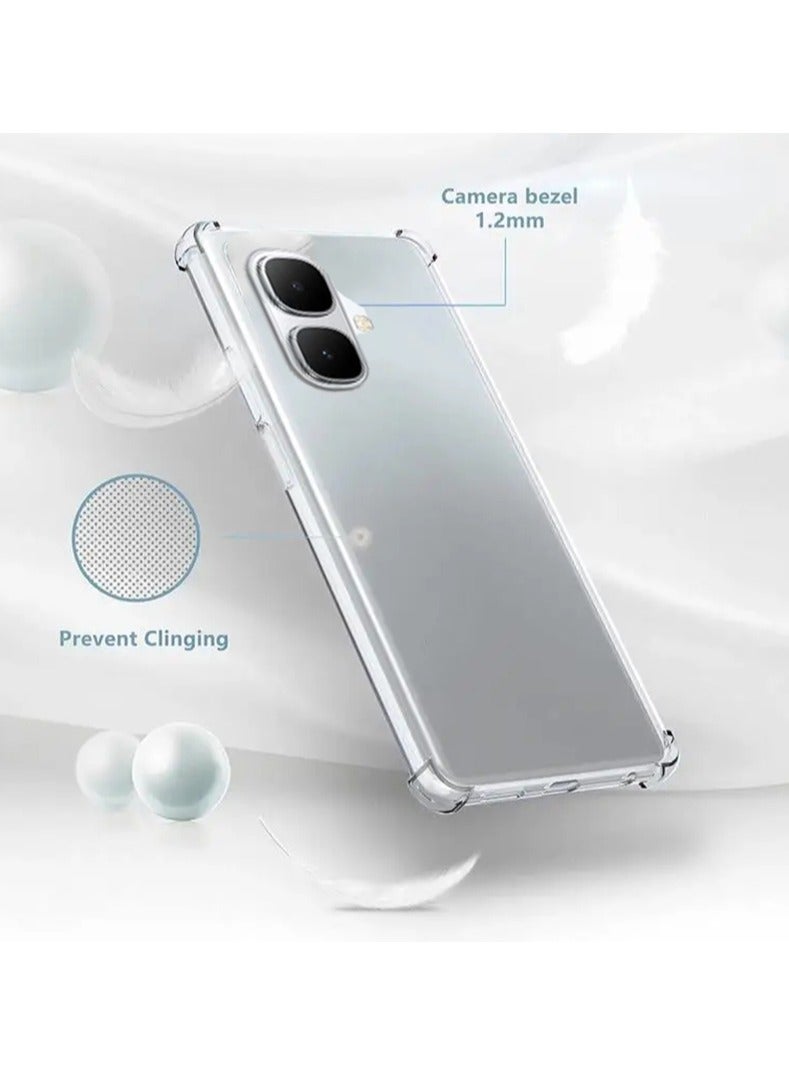 Ultra Case Shock-Absorption Flexible TPU Rubber Protective Cell Phone Cover for Infinix Smart 10 Clear - Image 4
