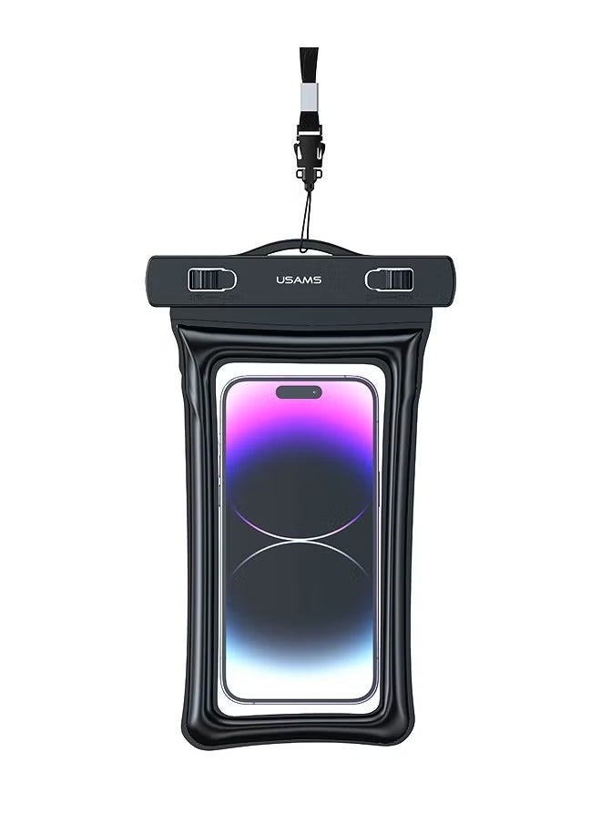 JAJEEK 7 Inch Mobile Phone Waterproof Bag – Floating Airbag Swimming Pouch, Phone Protective Case for Outdoor, Beach, Pool, and Water Sports - Image 4