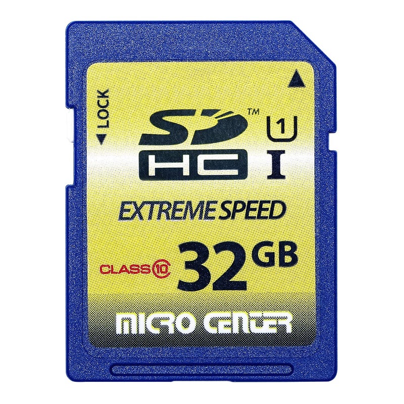 Inland 32GB Class 10 SDHC Flash Memory Card Full Size SD Card USH-I U1 Trail Camera Memory Card by Micro Center - Image 1