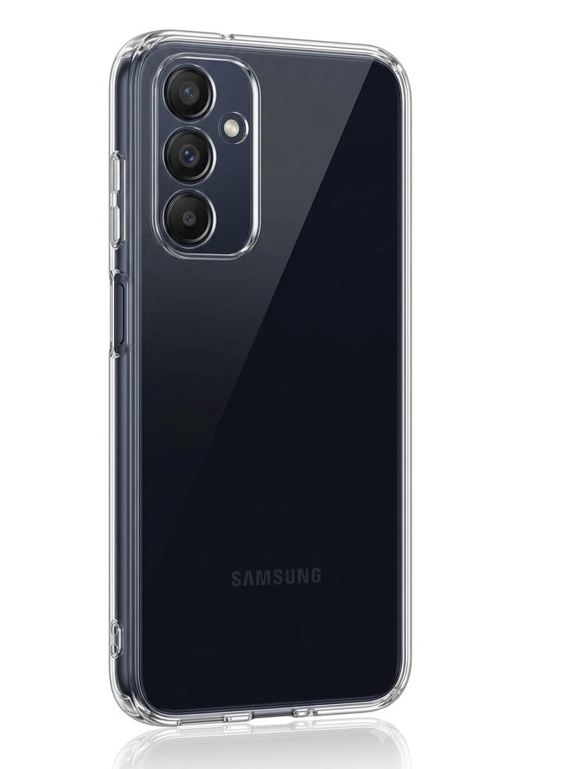 Case for Samsung Galaxy A15 Case Cover Clear With Camera Protection, Anti-Yellowing Back Cover For Samsung Galaxy A15 (Clear)