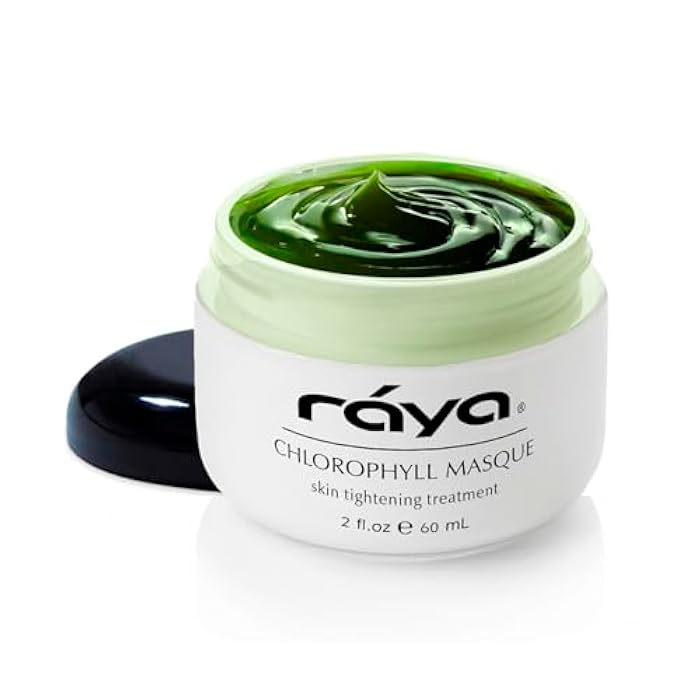 Raya Chlorophyll Masque (607) | Tightening Facial Treatment Mask for All Skin | Reduces Fine Lines and Wrinkles | Skin Tightening Mask for Face Skin Care | Face Masks Skincare - Image 1
