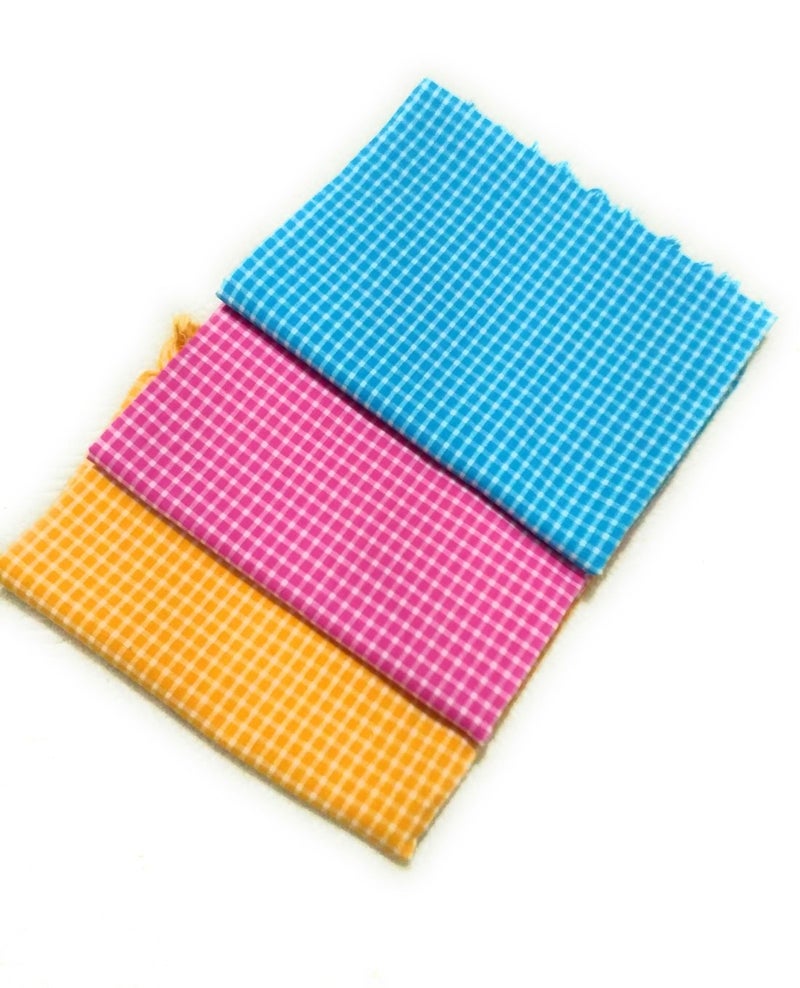 Cotton Colors Cotton Bath Towel (Pack of 3, Large Size,Multicolor)_D233 - Image 5