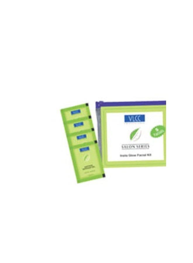 VLCC Professional Salon Series Insta Glow Facial Kit 5x10g - Image 2