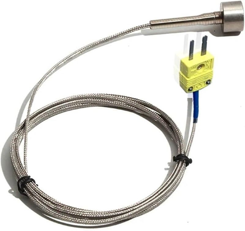 K Type Thermocouple Temperature Sensor 0 450 Degree Strong Magnetic Adsorption Stainless Steel Shielded Wire 4m - Image 1