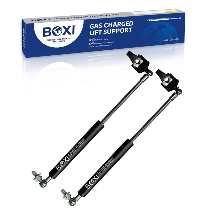 BOXI 2pcs Front Hood Lift Supports Struts Shocks Gas Struts Shocks Springs Supports Fit for Lexus SC430 20002010 Base Convertible 2Door Hood Replaces PM1001 5344029125 5345029095 - Image 2
