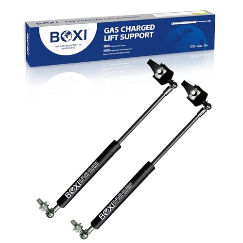 BOXI 2pcs Front Hood Lift Supports Struts Shocks Gas Struts Shocks Springs Supports Fit for Lexus SC430 20002010 Base Convertible 2Door Hood Replaces PM1001 5344029125 5345029095 - Image 1