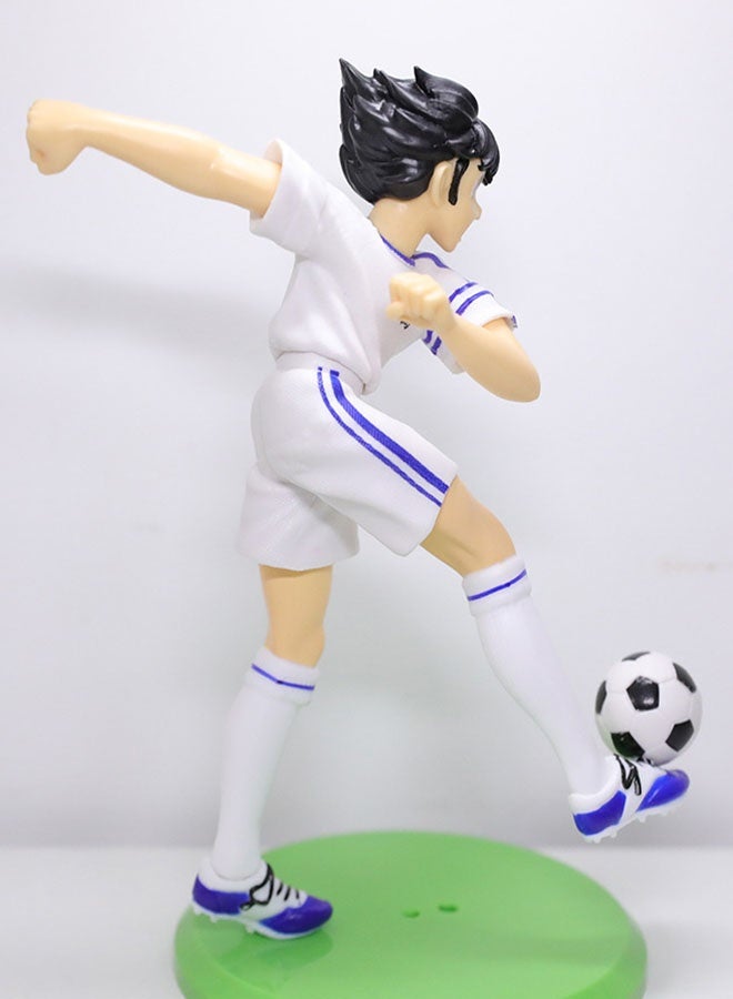 Halamodo Captain Tsubasa 2nd Generation Tsubasa Ozora Figure Model , Action Figure Toy , Anime Collectible , Office Desktop Decoration Collectible Figure, Birthday Gift For Boys Girls, 22cm - Image 4