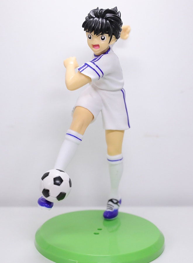 Halamodo Captain Tsubasa 2nd Generation Tsubasa Ozora Figure Model , Action Figure Toy , Anime Collectible , Office Desktop Decoration Collectible Figure, Birthday Gift For Boys Girls, 22cm - Image 1