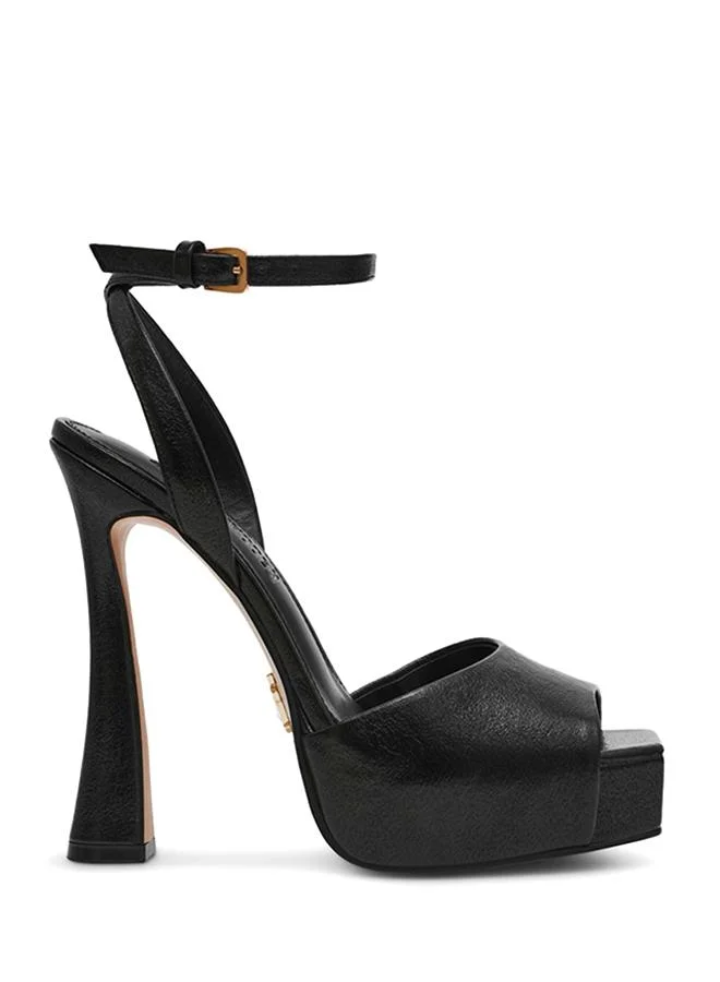 Sass04S1 Women's Black Heels
