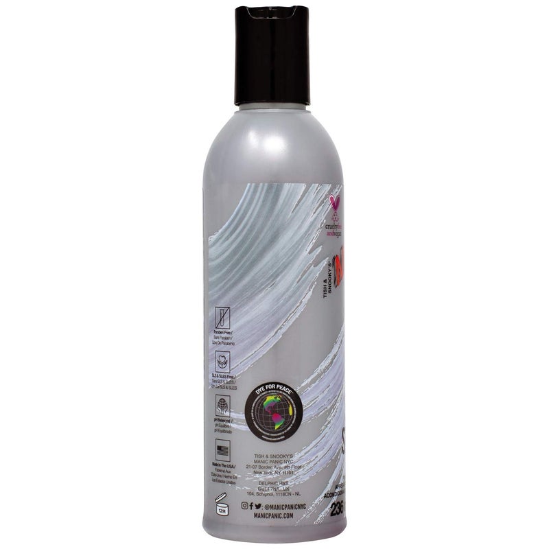 MANIC PANIC Silver Stiletto Purple Color Depositing Conditioner - Purple Conditioner for Blonde, Grey, Purple & Blue Hair - Neutralizes Brass & Yellow Tones - Vegan & Cruelty-Free (8oz) - Image 1