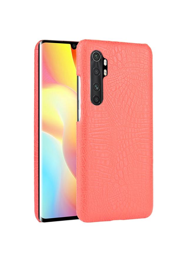 The Bros Case For Xiaomi Mi Note 10 Lite Shockproof Crocodile Texture PC + PU Case
