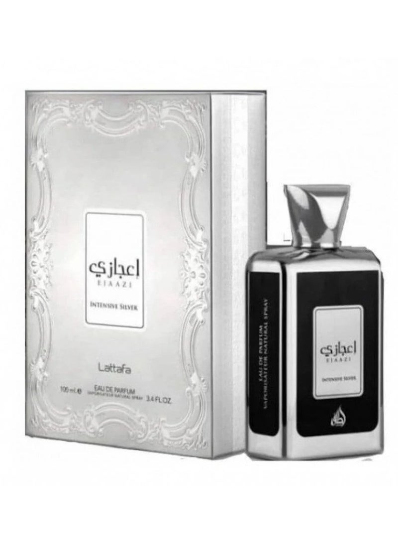 Lattafa Miracle Intense Silver Perfume by Lattafa for Unisex Eau de Parfum 100ml - Image 1