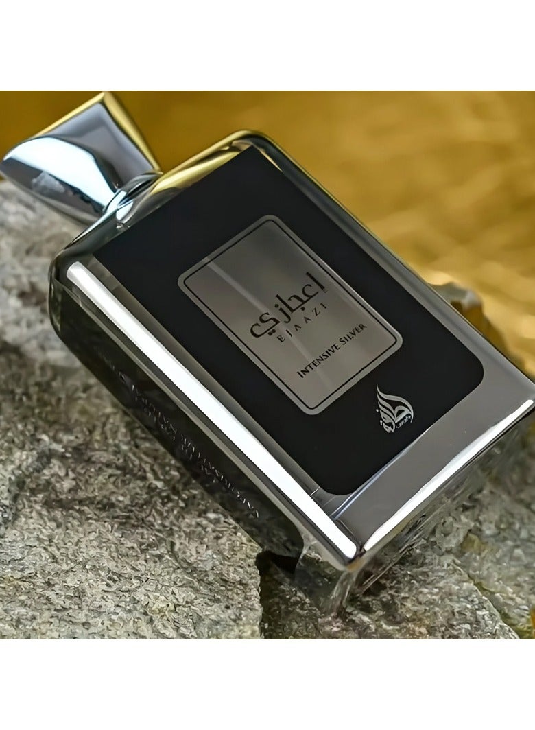 Lattafa Miracle Intense Silver Perfume by Lattafa for Unisex Eau de Parfum 100ml - Image 2