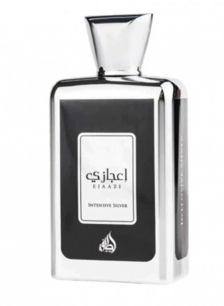 Lattafa Miracle Intense Silver Perfume by Lattafa for Unisex Eau de Parfum 100ml - Image 5