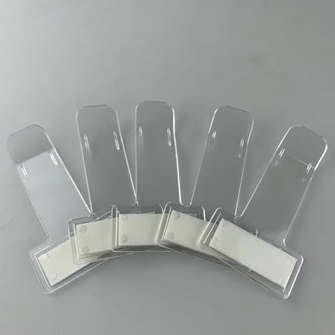 rayihni 5PCS windshield ticket holders, parking ticket holders, car windshield permit, transparent parking ticket holders for van and caravan windshields, suitable for cars - Image 1