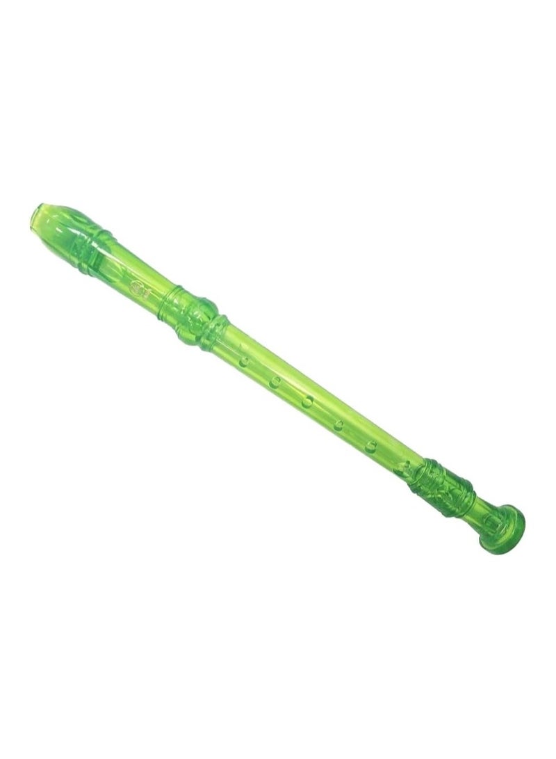YAMAHA Flute Recorder with Fingering Chart Green - Image 2