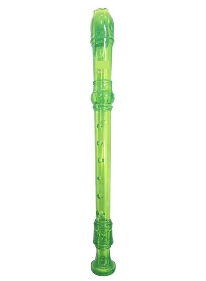 YAMAHA Flute Recorder with Fingering Chart Green - Image 1
