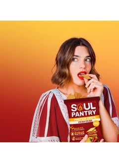 Soul Pantry Pack Of 3 Peri Peri Protein Chips With High Protein Crunch, Bold Peri Peri Flavor  - Image 4