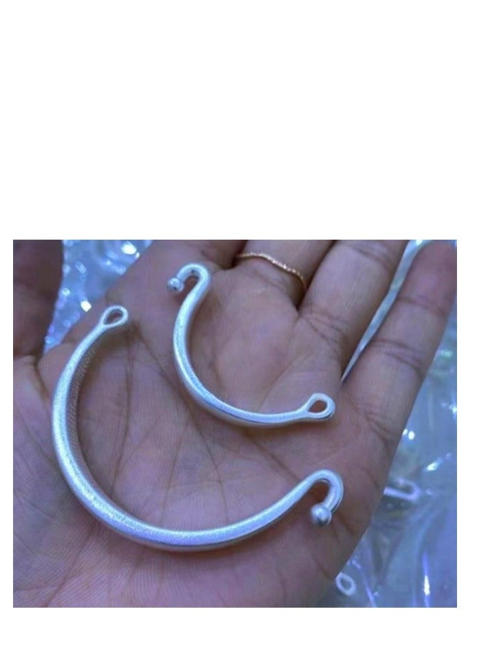 Natural Pearl Agate Half Bracelet Gift - Image 2