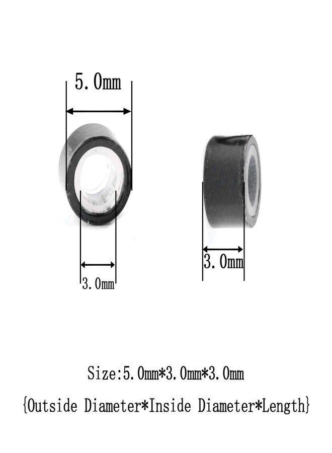 G4 VISION 5mm 500 Micro Silicone Lined Nano Link Rings Crimp Beads Hair Extension Tools Invisible (Dark Brown) - Image 5