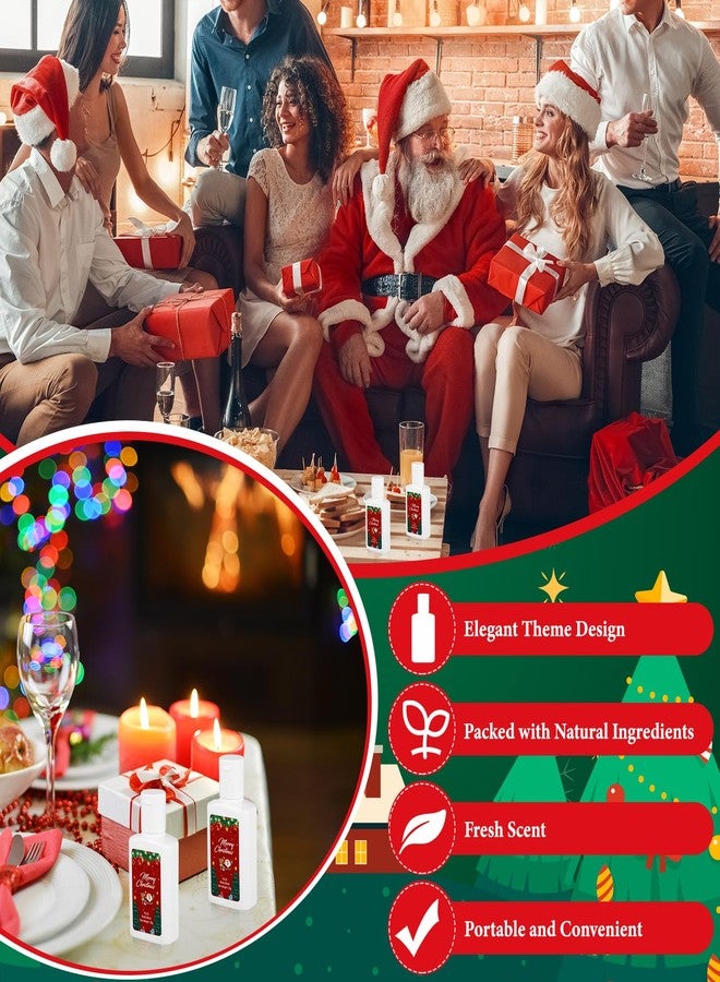 Sacubee 12 Pcs Christmas Gifts Bulk Daily Moisturizing Body Wash Mini Body Wash Travel Size 1oz Skin Cleanser Shower Gel Moisture Thank You Gifts for Christmas Wedding Party Bridal Shower Favors - Image 4