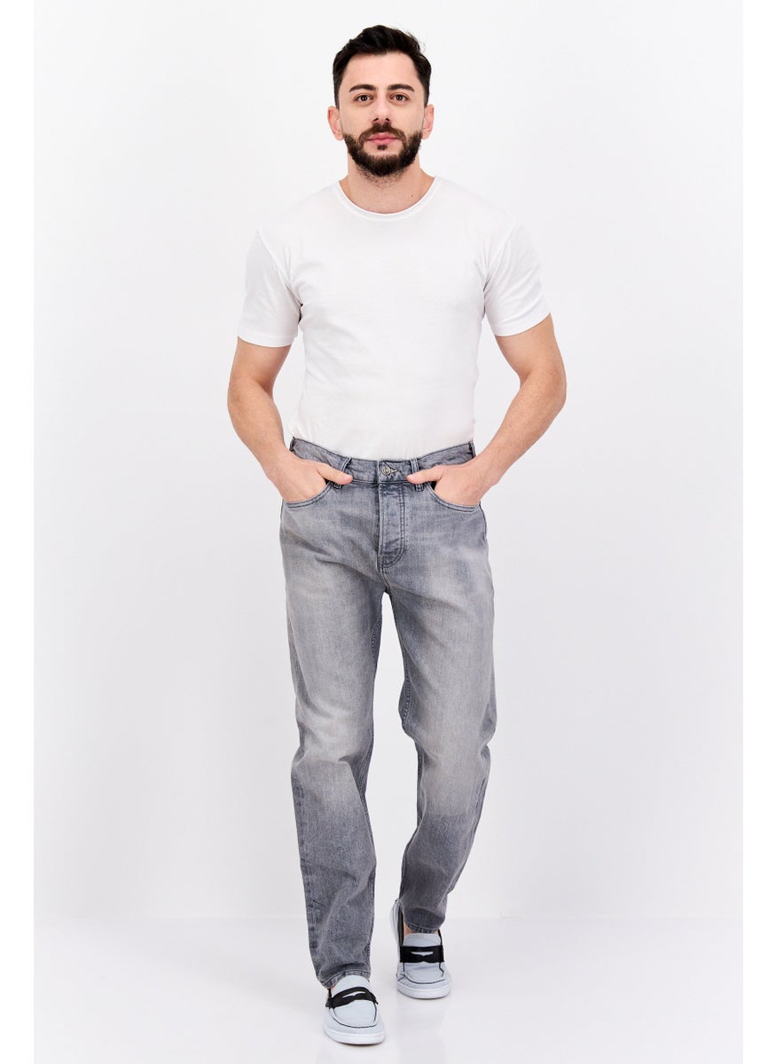 Men Tapered Fit Washed The Drop Stretchable Jeans, Grey - pzsku/ZB7BB98DB92574F8D88CFZ/45/_/1737728164/0bce647d-5403-4794-9355-cff3f50749a1