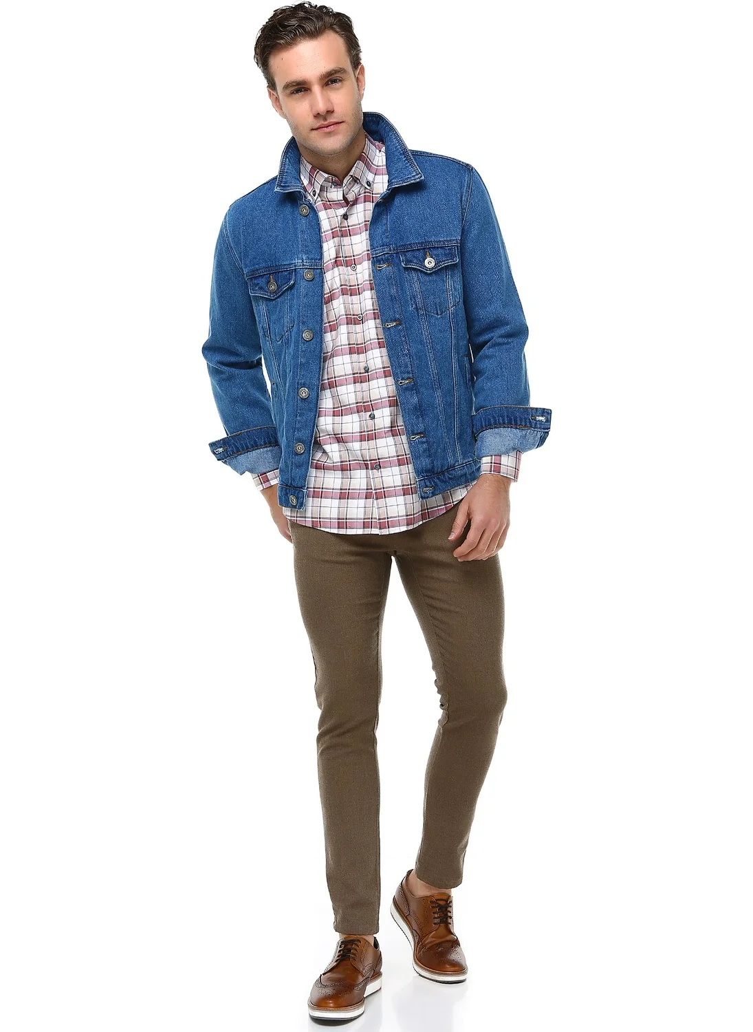 Varetta Classic Cut Long Sleeve Patterned Shirt