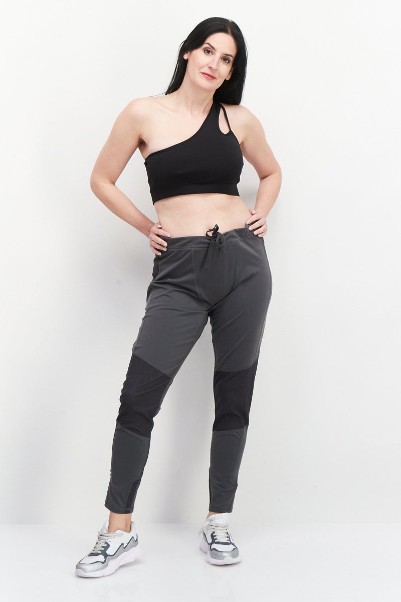 Eddie Bauer Women Regular Fit Plain Leggings, Grey - Image 2