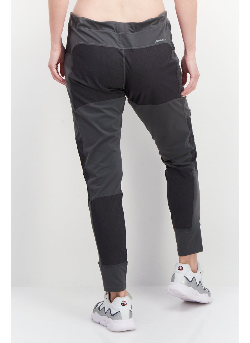 Eddie Bauer Women Regular Fit Plain Leggings, Grey  - Image 4