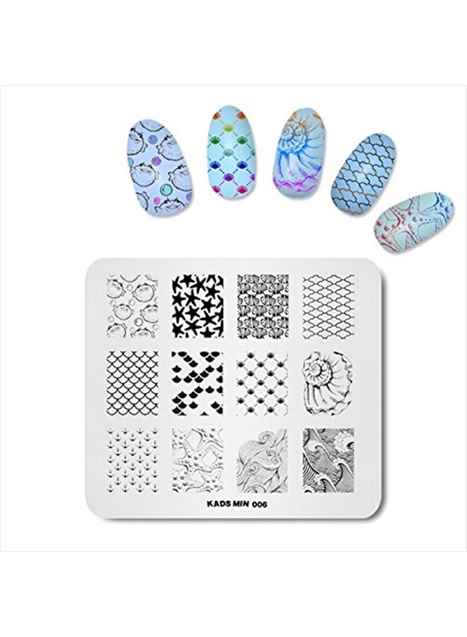 KADS Nail Stamping Image Plate Holder Plate Stand Tray for Stamping Template Printing Plate for Nail Stencil - Image 1