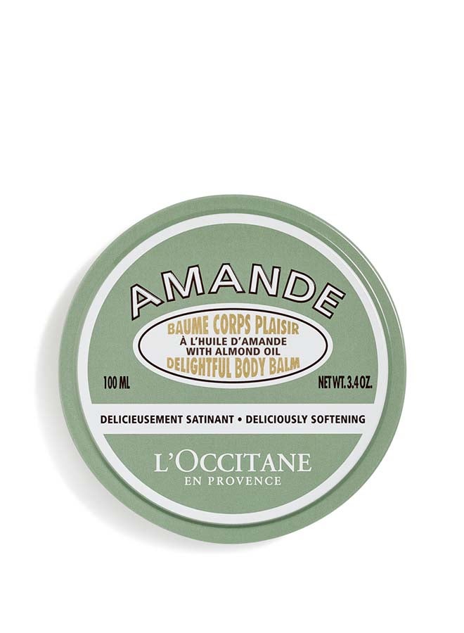 L'OCCITANE Delightful Body Balm Enriched with Almond Oil and Almond Butter, 3.4 oz.  - Image 1