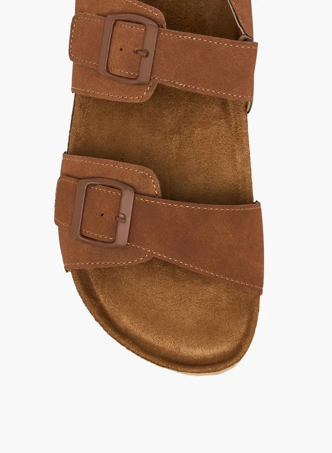 LBL By Shoexpress TAN Boys Hook & Loop Sandals for Men | Best Price UAE