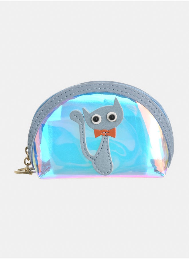 Akher el Ankoud Mini cat bow wallet with key chain  - Image 2