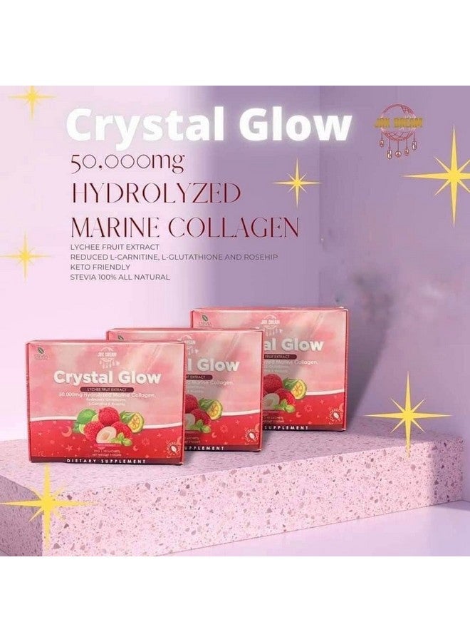 crystal glow glutathione Crystal Glow Lychee Fruit Extract 50 000mg Hydrolized Marine Collagen main image 0