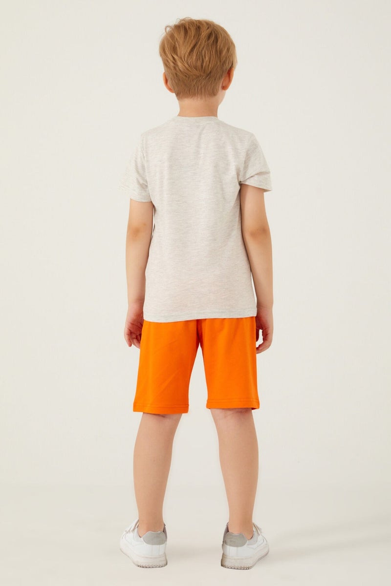 Skate Gray Boy Bermuda Suit