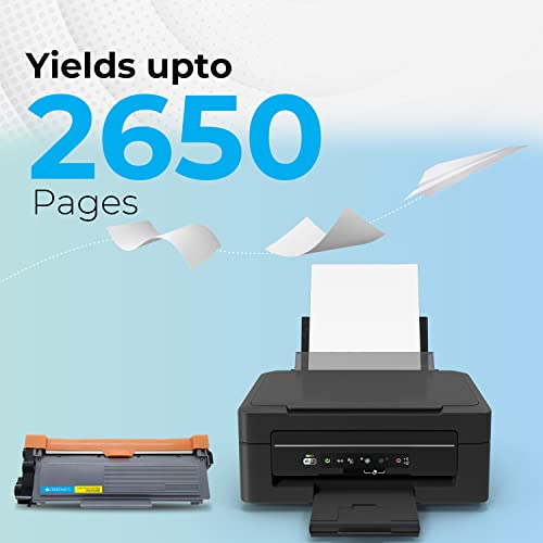 ZEBRONICS ZEB-LPC2365 Laser Printer Toner Cartridge, 2650 Page Yield, Toner Powder& PCR, high-Resolution Blackness with Excellent Clarity and a Smudge-Free Output. - Image 2