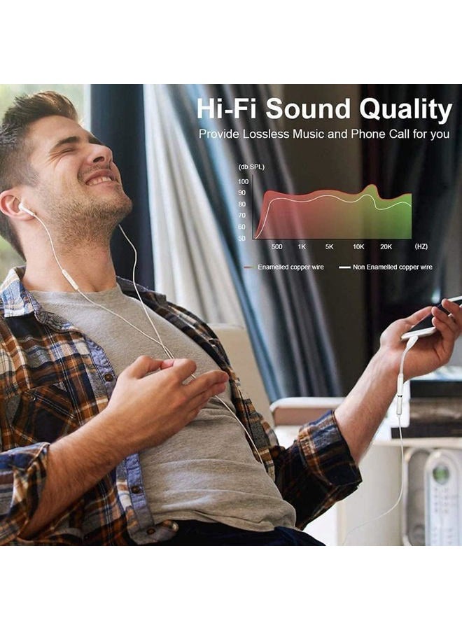 esbeecables [Apple MFi Certified] Apple Lightning to 3.5 mm Headphone Jack Adapter, 3 Pack iPhone to 3.5mm Aux Audio Cable Adapter Converter Cable Dongle Compatible for iPhone 14 13 12 11 Pro Max XS XR X 8 7 iPad - Image 5