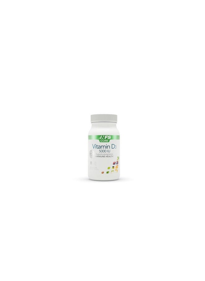 NF Sports Vitamin D3 5000 Iu For Healthy Bones Immune Support Supplement Softgel Form Vegan Unflavored Glutenfree Nongmo Supplement For Women & Men (30 Count Pack Of 1)  - Image 2