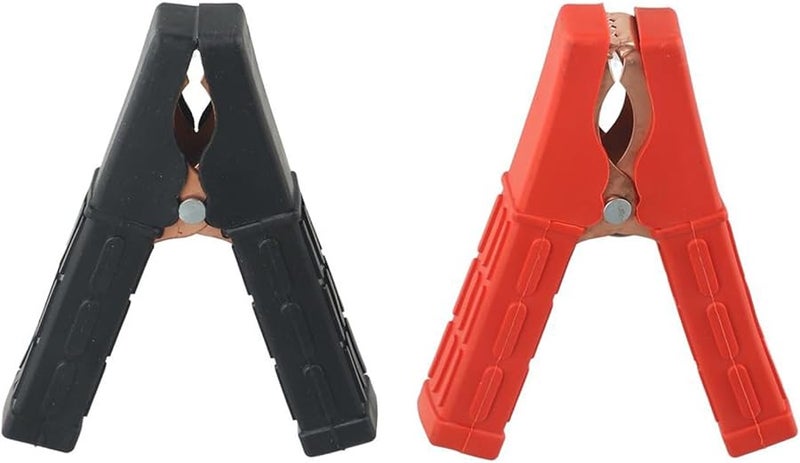 قطعتان من مشابك بطارية السيارة، بديل موصل مشبك التمساح لكابلات البدء، أجهزة اختبار الجهد الهندسية الكهربائية - Image 2