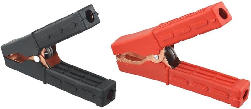 قطعتان من مشابك بطارية السيارة، بديل موصل مشبك التمساح لكابلات البدء، أجهزة اختبار الجهد الهندسية الكهربائية - Image 5